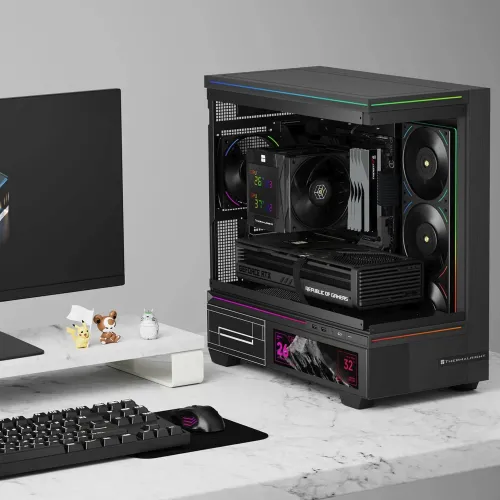 Tản nhiệt khí Thermalright Royal Knight 120 Digital Black | Dual Tower CHÍNH HÃNG